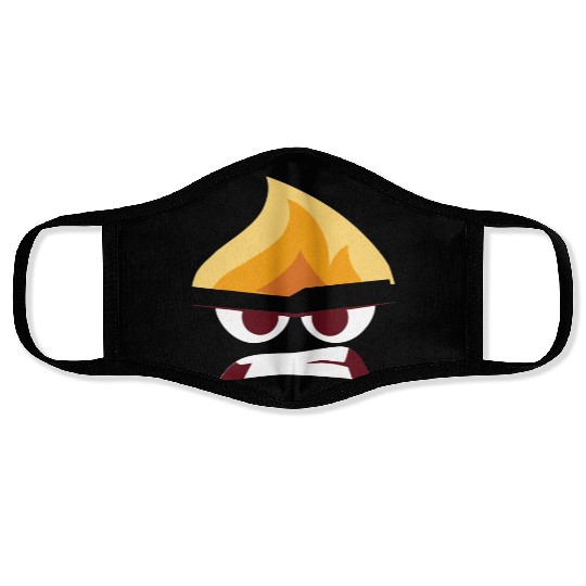 Angry Face Funny Disney Inside Out Face Masks