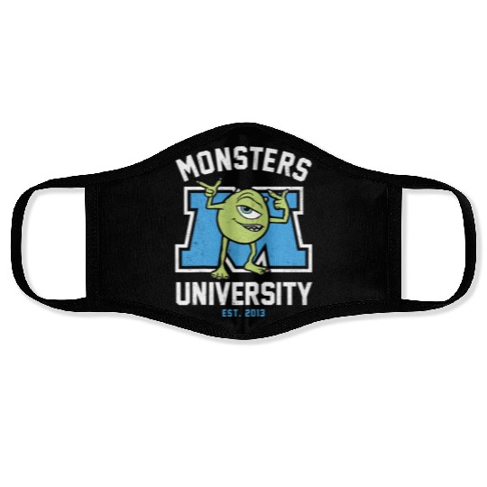 Monsters Inc Wazowski Face Masks, Disney Monsters Face Masks