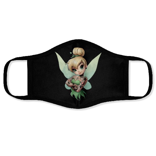 Tinkerbell Face Masks, Peter Pan, Disney Princess, Disney Face Masks
