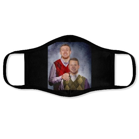 Brock Purdy George Kittle San Francisco Football Face Masks, 49er Step Bros , Football 90s Fan Gift, San Francisco Face Masks