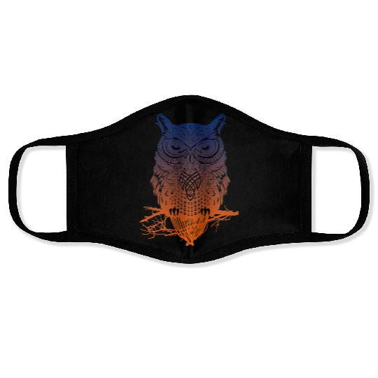 owl Face Masks