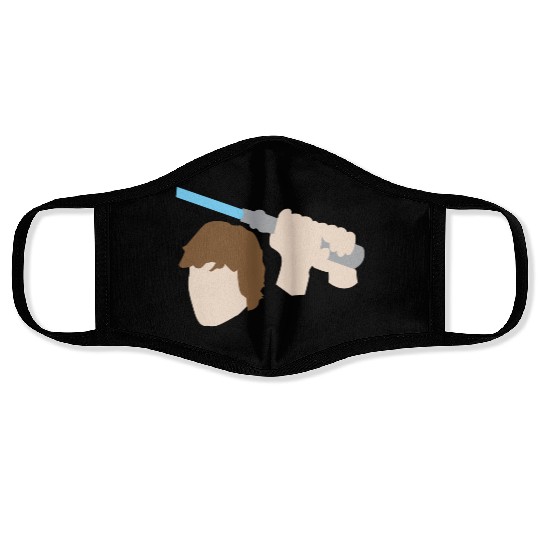Luke Skywalker Lightsaber Face Masks