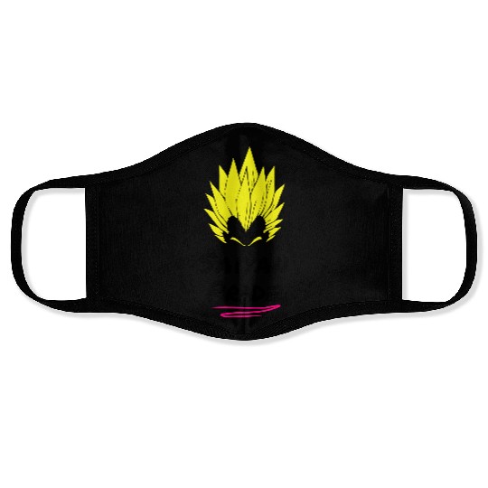 Saiyan Pride Dragonballz Face Masks