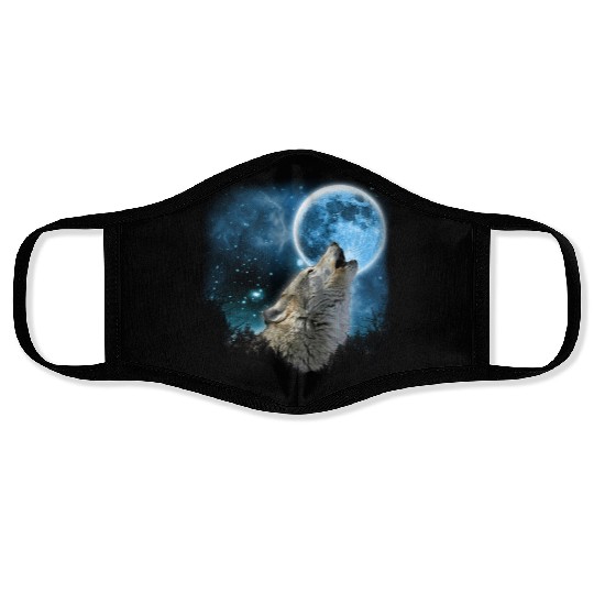 Silver Wolfs Skylight 3px Face Masks