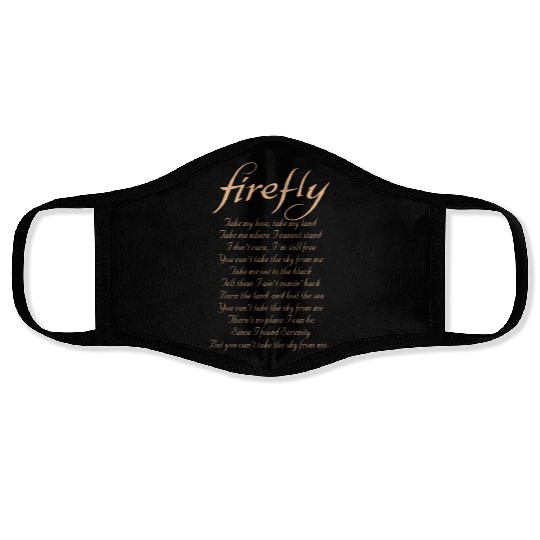 Firefly TV Face Masks