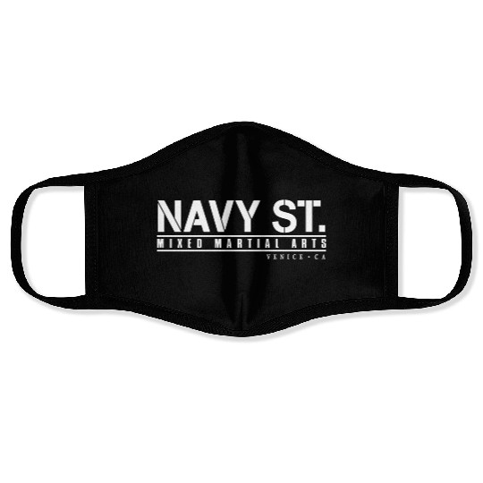 navy st Face Masks