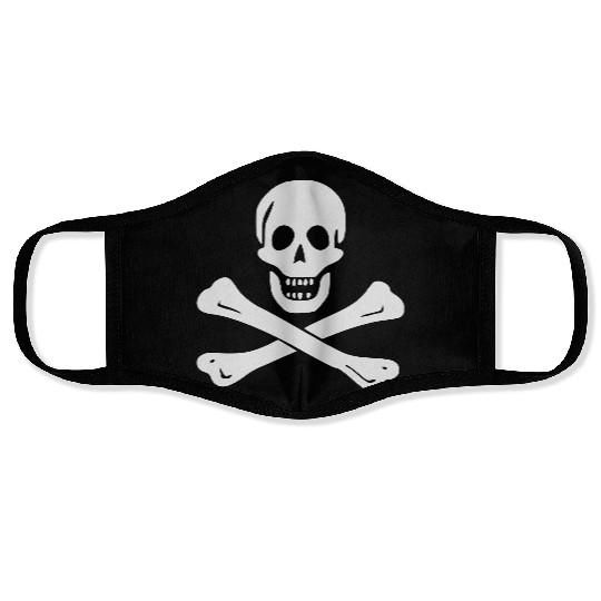 Skull and Crossbones Face Masks