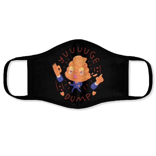 Yuge Trump Face Masks