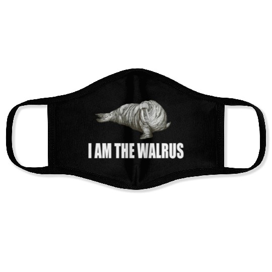 I Am The Walrus Face Masks