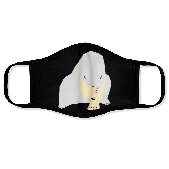 Polar bear Face Masks