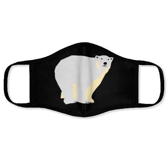 Polar bear Face Masks
