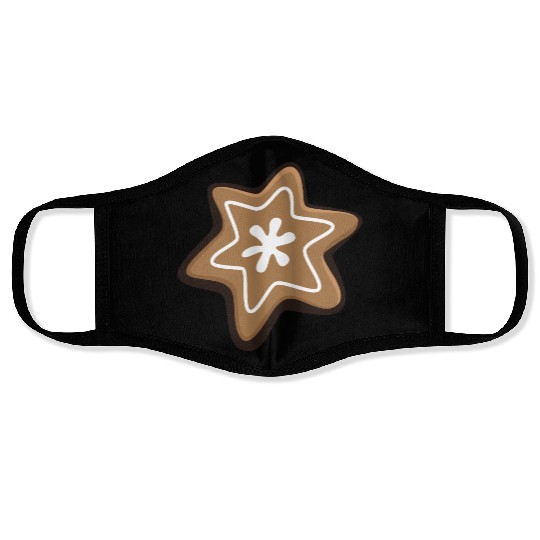 Gingerbread cookie Face Masks