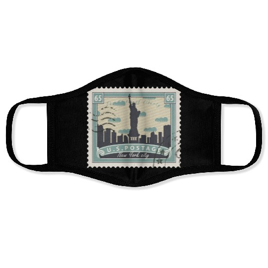 Countries Flags new york Face Masks