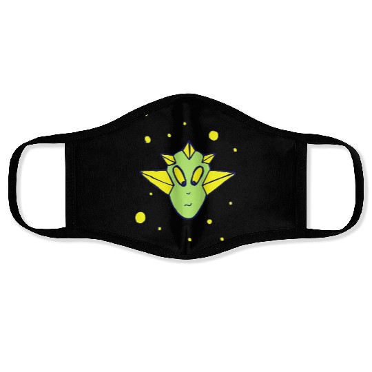 Alien Head Face Masks