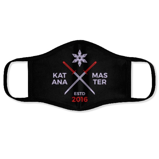 Katana Logo Face Masks