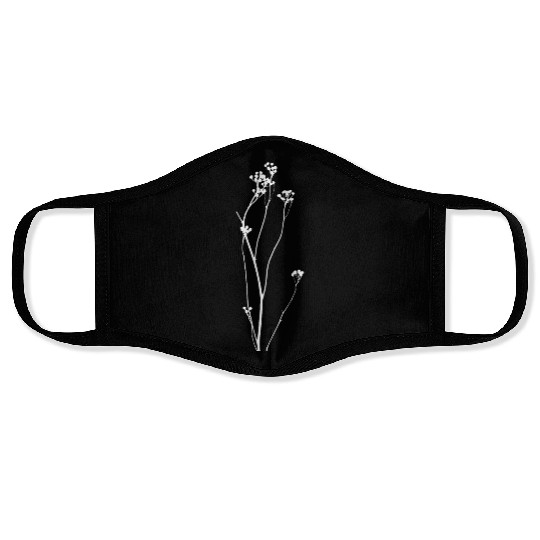 grass plant Face Masks