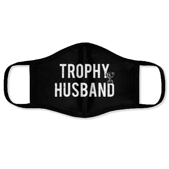 Trophy Husband Face Masks