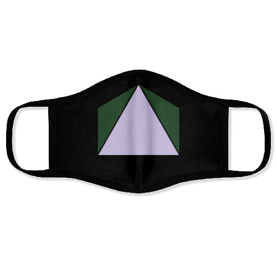 platonic solid Face Masks