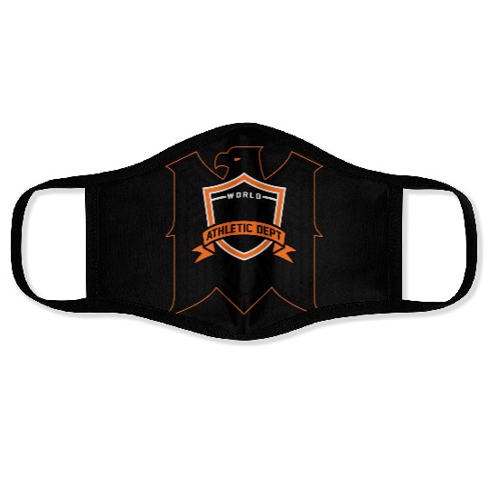hawk crest mma Face Masks