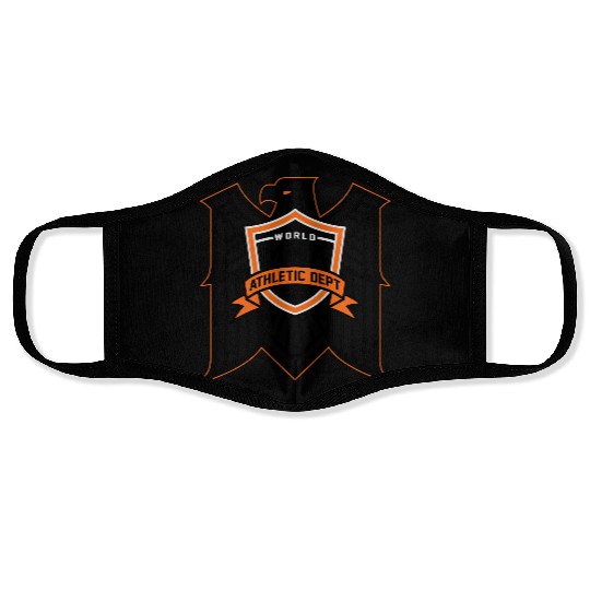 hawk crest mma Face Masks