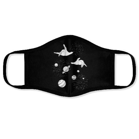 Galaxy Puppeteer Face Masks