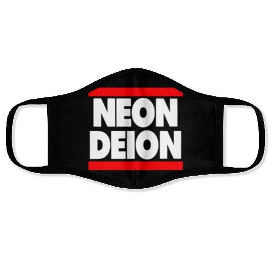 Neon Deion Sanders Primetime Atlanta Sf Face Masks