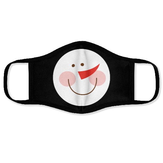 Snowman Face Masks