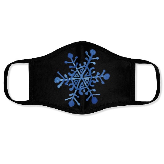 Snowflake Face Masks