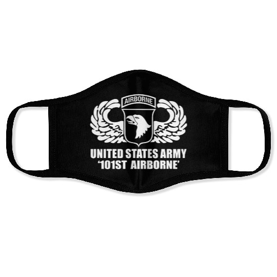 US Army 101st Airborne Wing Face Masks