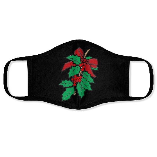 Mistletoe Face Masks