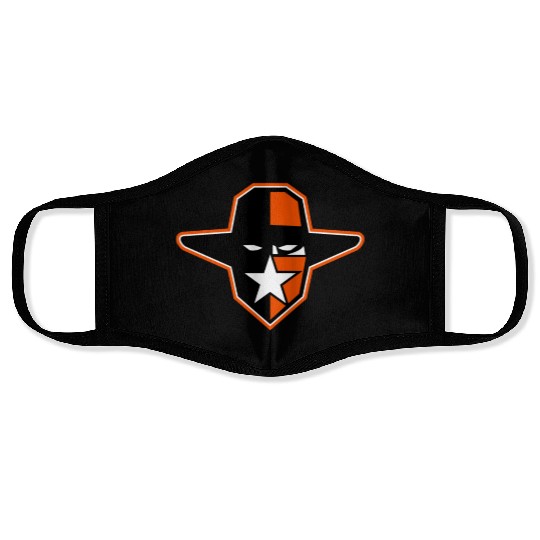 Cowboy Outlaw Star Icon Face Masks