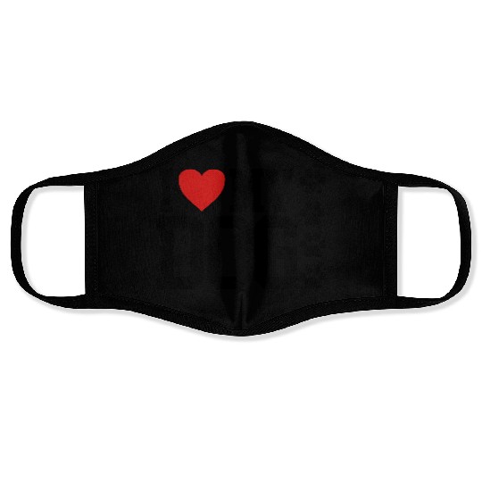 I love my Dog Face Masks