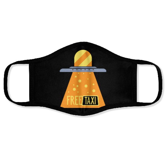 free taxi Face Masks.