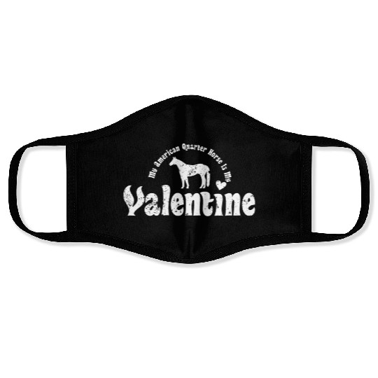 My Anti Valentine American Quarter Horse Face Masks