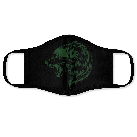 Wolf Face Masks