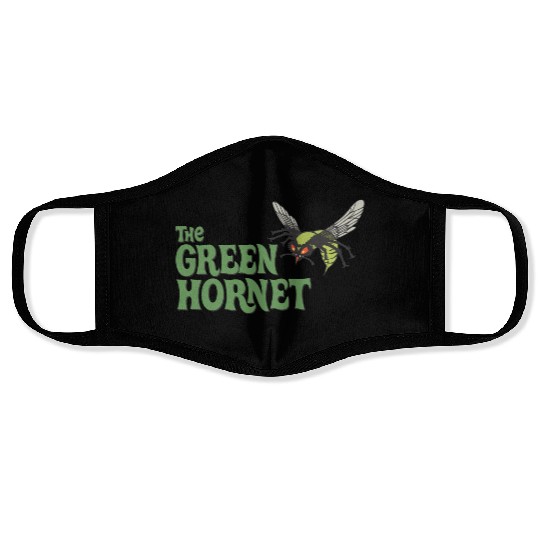 Green Hornet Face Masks