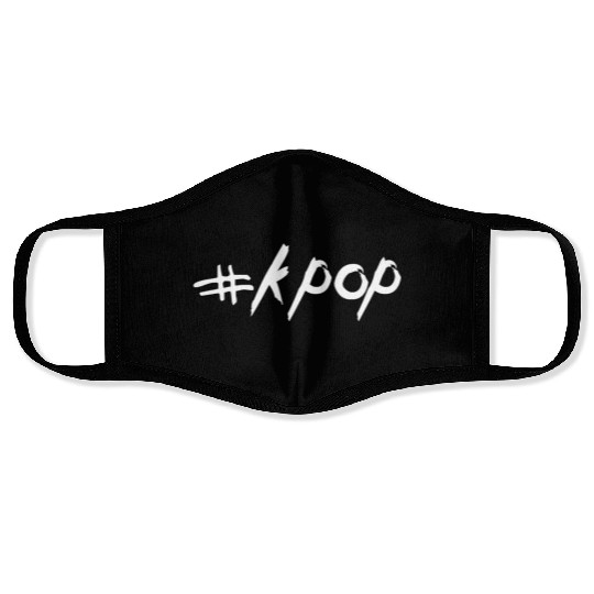 # K POP - Korean POP - KPOP - Streetstyle Design Face Masks