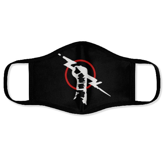 Cm Punk Lighting Rod Face Masks