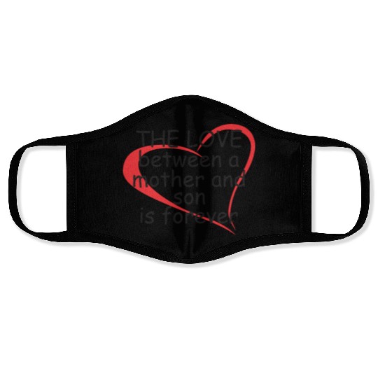 The Love Between a Mother and Son Face Masks