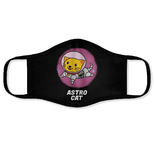 Astro Cat Face Masks