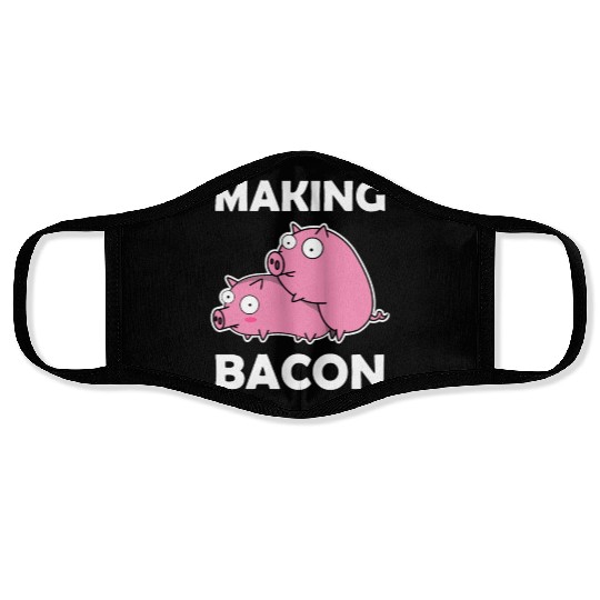 Making Bacon Pigs sx Farmer Funny Gift Piglet Face Masks