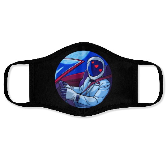 SpaceX Tesla Starman Face Masks