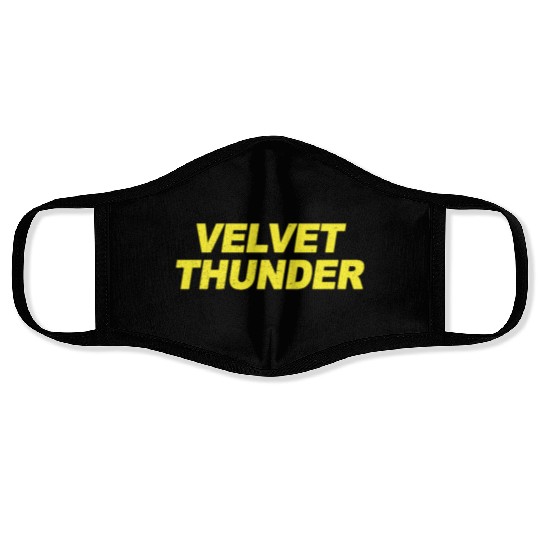 Velvet Thunder Brooklyn Nine Nine B99 Quotes Face Masks