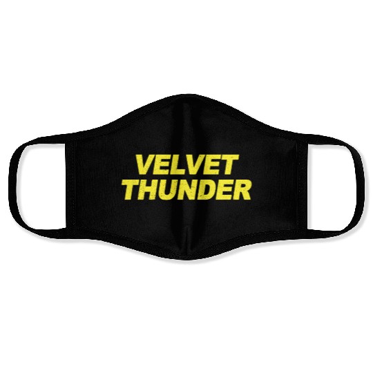 Velvet Thunder Brooklyn Nine Nine B99 Quotes Face Masks