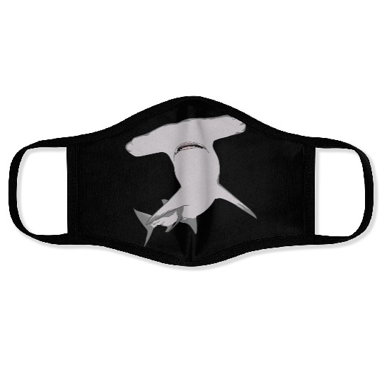 Hammerhead Shark 2 Face Masks