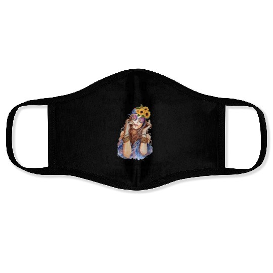 some women fear the fire some women simply become Face Masks