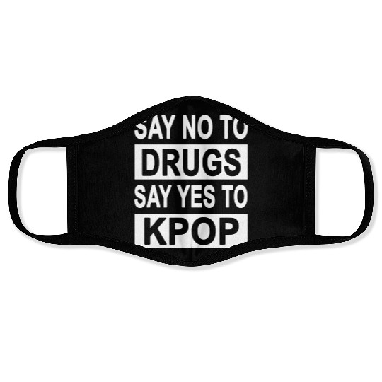 Kpop K-pop Korean Pop Funny Korea Gift Face Masks