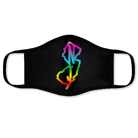 New Jersey Gay Pride LGBTQ Face Masks