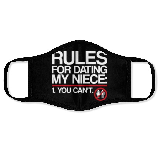 Rules For Dating My Niece | Uncle Messages, Date Face Masks