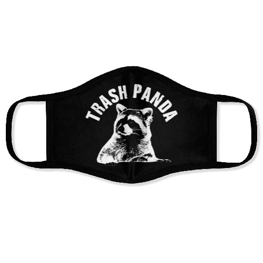 Raccoon Trash Panda Face Masks